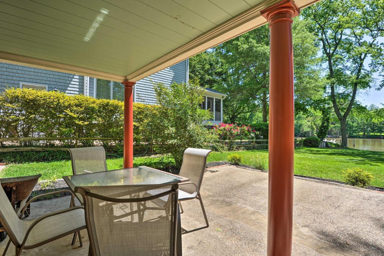 Waterfront Annapolis Home Fire Pit And Fishing Pier エクステリア 写真